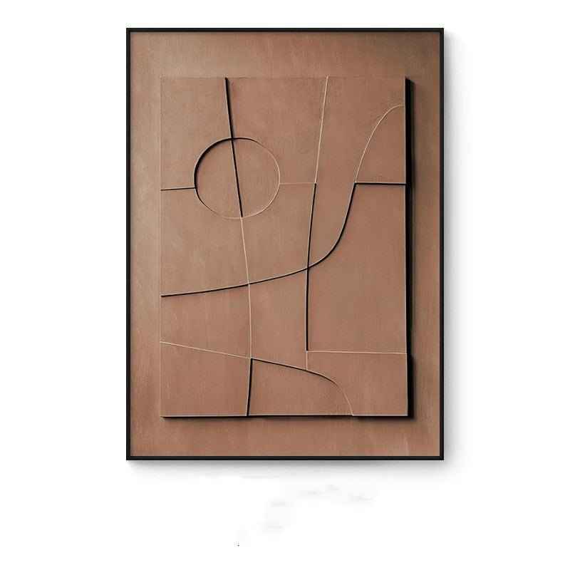 Decorative Wabi-sabi Abstract Modern Art Paintings