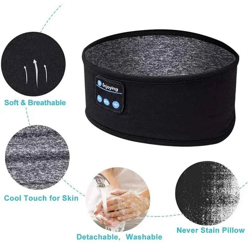Wireless Sports Headband Earphones for Music