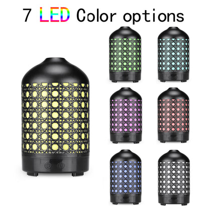 New Colorful Night Light Desktop Aromatherapy Machine Plug-In Student Dormitory Compact Portable Hardware Humidifier
