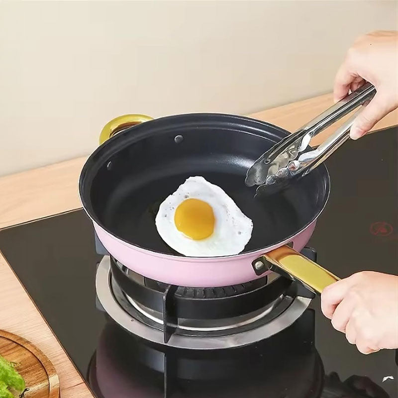 Orange Stock Pot and 24cm Frying Pan Set