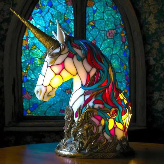 Magical LED Resin Ornament - USB-Powered Luminous Home Decoration