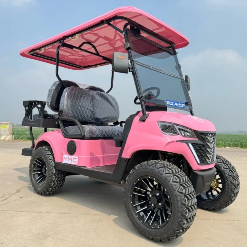 2025 New Energy 4-6 Seater Customized Electric Golf Carts - High-Performance AC Motor & Lithium-Ion Battery MD4