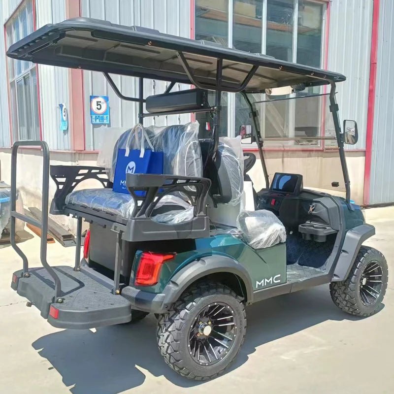 2025 New Energy 4-6 Seater Customized Electric Golf Carts - High-Performance AC Motor & Lithium-Ion Battery