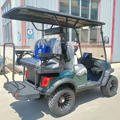 2025 New Energy 4-6 Seater Customized Electric Golf Carts - High-Performance AC Motor & Lithium-Ion Battery
