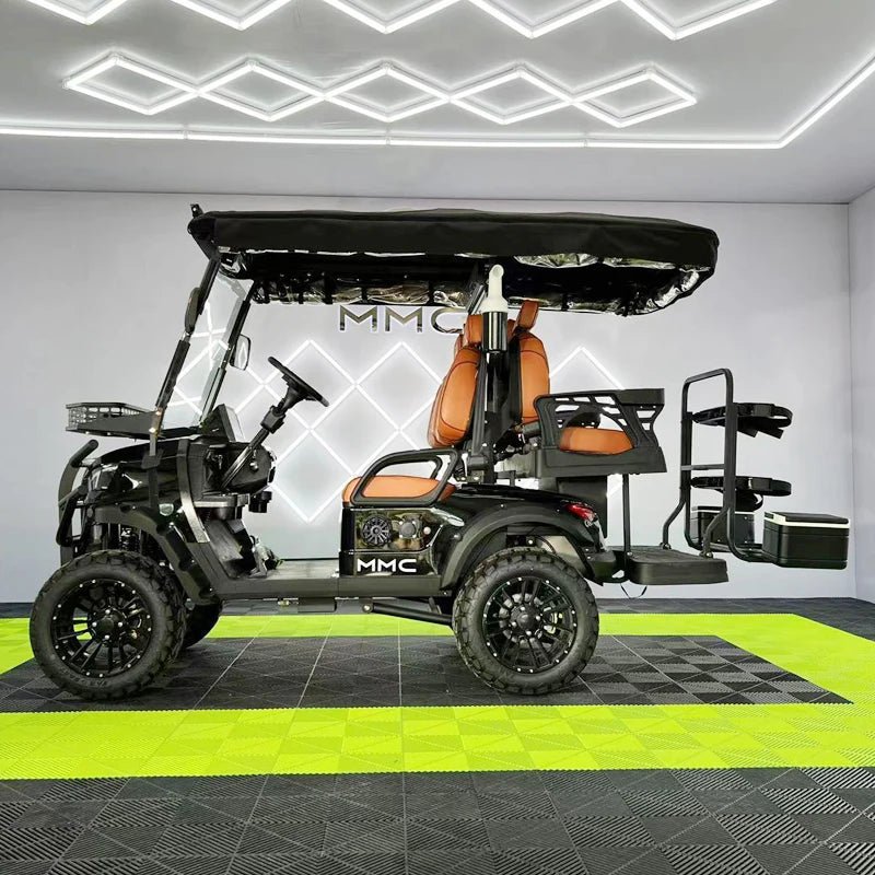 2025 New Energy 4-6 Seater Customized Electric Golf Carts - High-Performance AC Motor & Lithium-Ion Battery