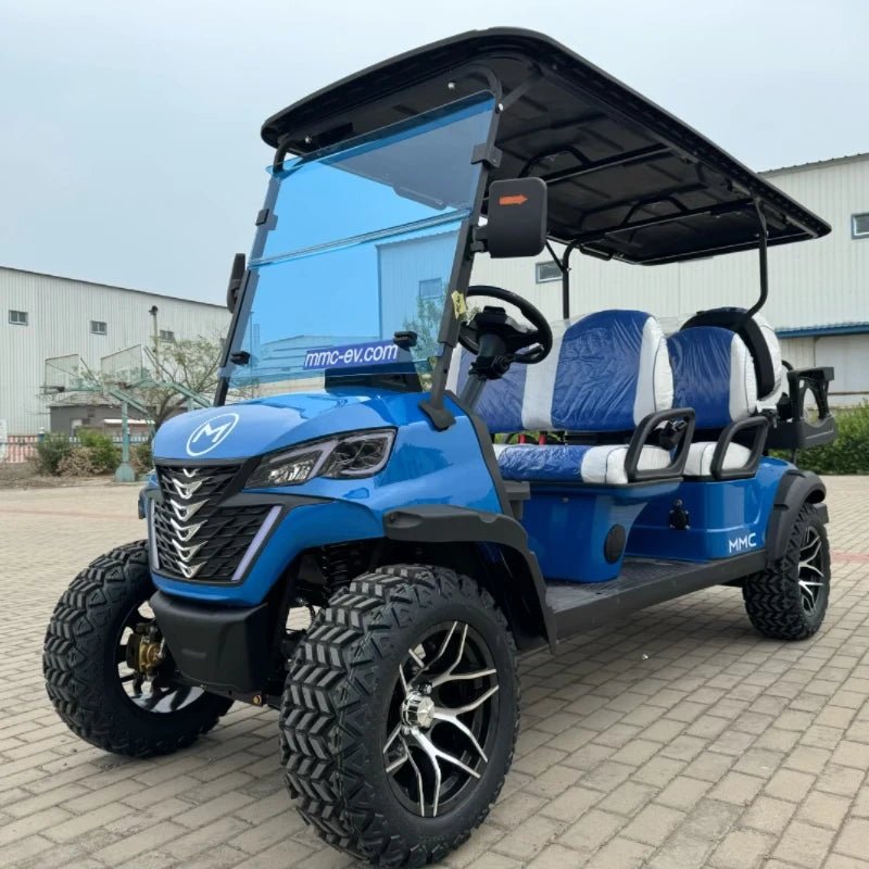 2025 New Energy 4-6 Seater Customized Electric Golf Carts - High-Performance AC Motor & Lithium-Ion Battery MD6
