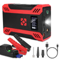 Car Jump Starter with Air Compressor - 2000A Portable Battery Booster & Tire Inflator