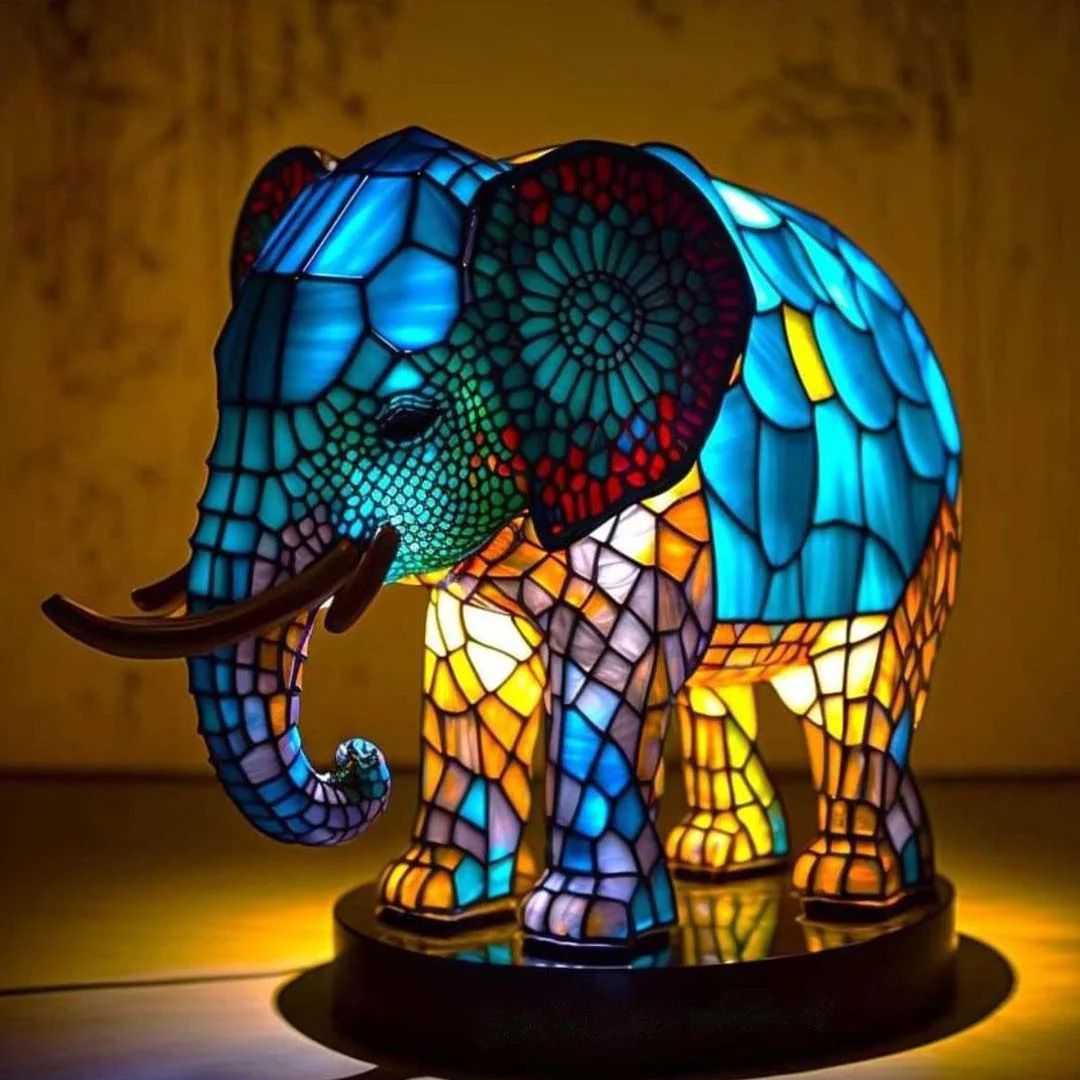 Magical LED Resin Ornament - USB-Powered Luminous Home Decoration