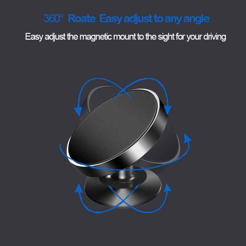 Upgrade Your Car With This Magnetic Phone Holder Stand - Perfect For IPhone 13, 12 & Samsung Redmi Xiaomi!