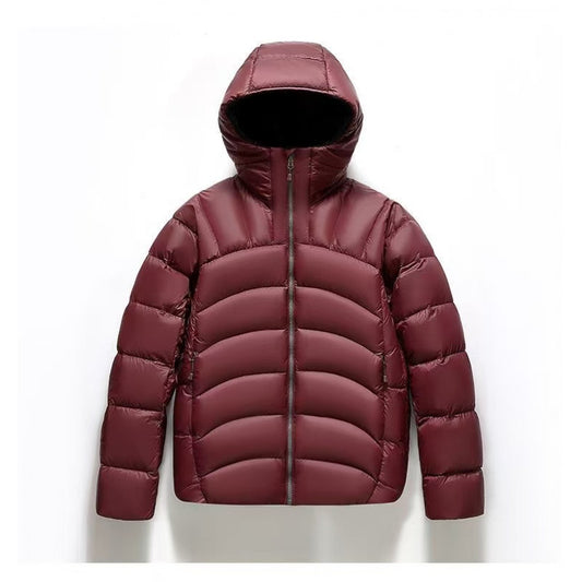 Unisex Hooded Down Jacket