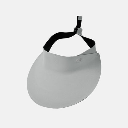 SolarShield Visor Cap - Ultimate Outdoor Cycling Sun Protection XMZ291 Far Mountain Gray Average Size