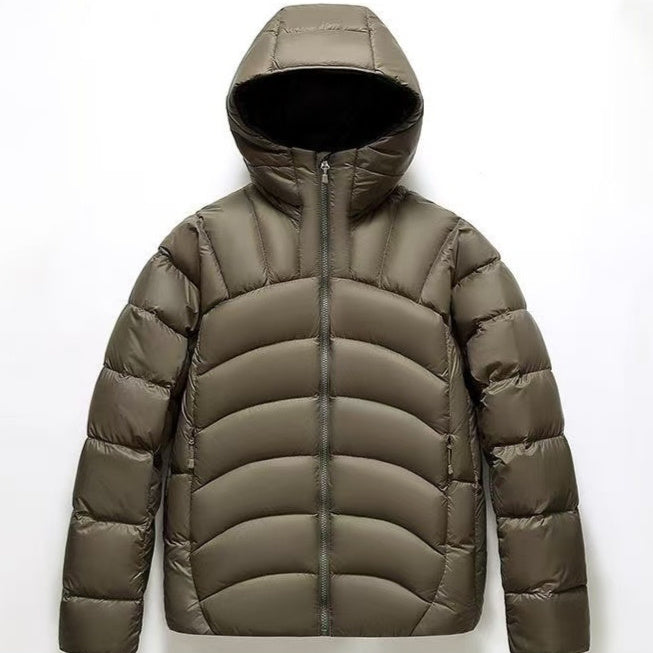 Unisex Hooded Down Jacket