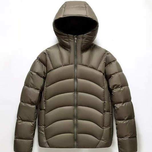 Unisex Hooded Down Jacket