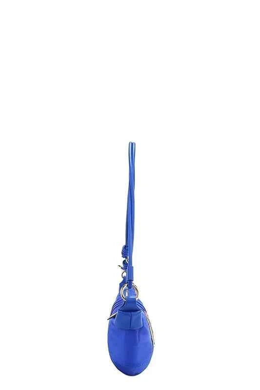 Nicole Lee USA Color Patch Croissant Bag