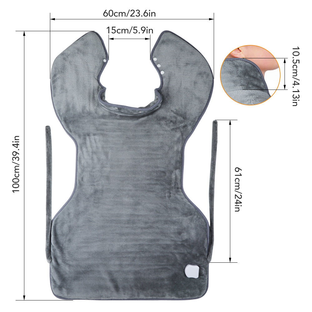 CozyHeat Electric Shawl Blanket - 3-Speed Flannel for Ultimate Warmth