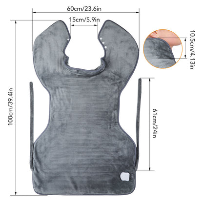 CozyHeat Electric Shawl Blanket - 3-Speed Flannel for Ultimate Warmth