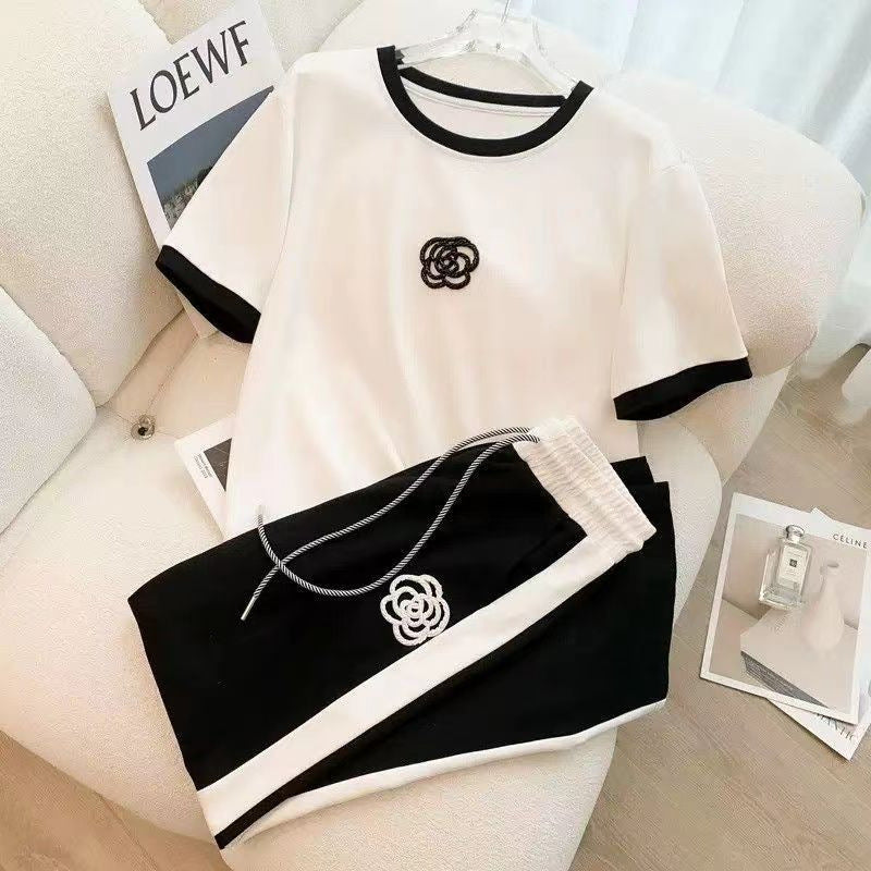 Signature Basic Bae Full Size Ribbed Tank and Wide Leg Pants Set