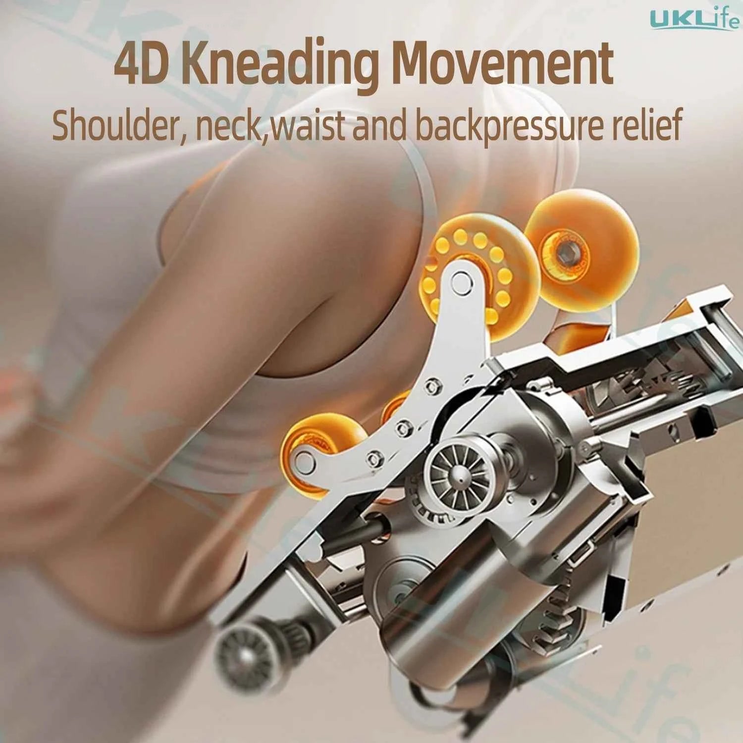 4D SL-Track Zero Gravity Massage Chair - Ultimate Relaxation Experience