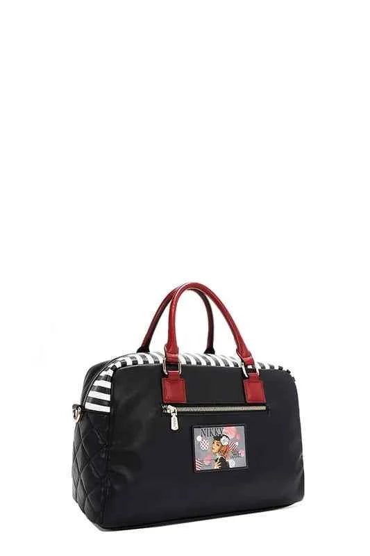 Nicole Lee USA Eco-Leather Boston Bag