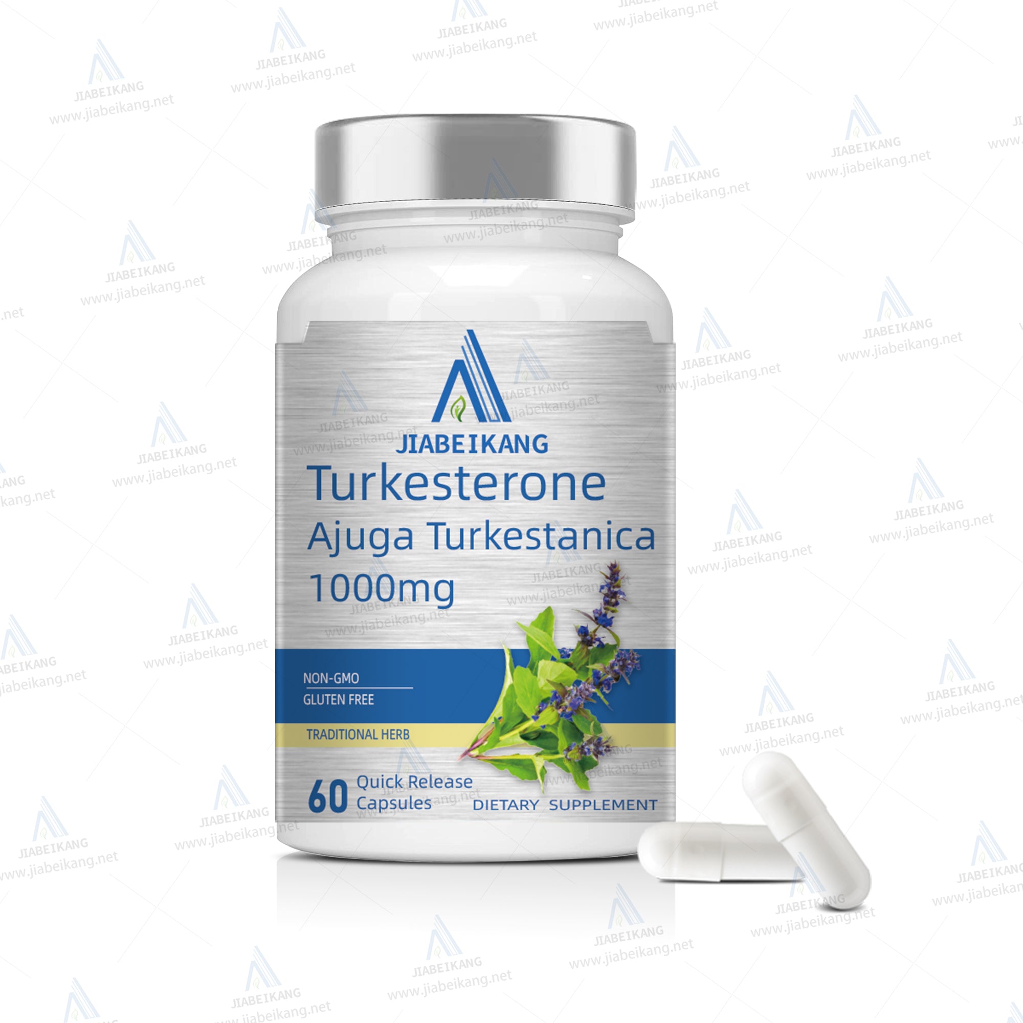 Signature Turkesterone Supplement for Men - Natural Formula - 60 Capsules