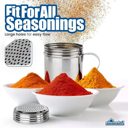 Stainless Steel Seasoning Barbecue Steel Powder Dispenser