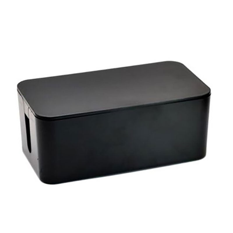 Plastic Wire Storage Box, Power Plug Board, Wire Box, Imitation Teak Pattern Cover, Junction Box, Data Wire Storage Box