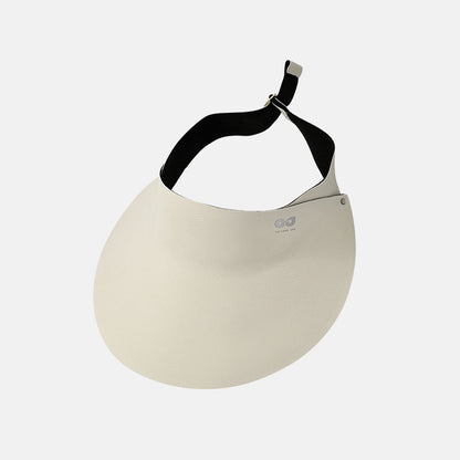 SolarShield Visor Cap - Ultimate Outdoor Cycling Sun Protection XMZ291 Beige Average Size