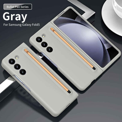 Samsung Galaxy Z Fold5 Phone Case | Spen Stylus | Drop Proof - TechSavvy Light Grey Samsung Galaxy Z Fold 5