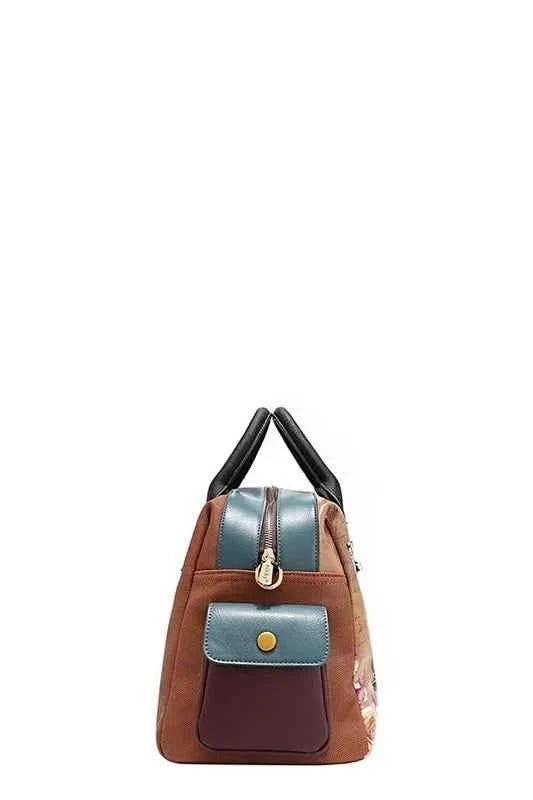 Nicole Lee USA Eco-Leather Boston Bag