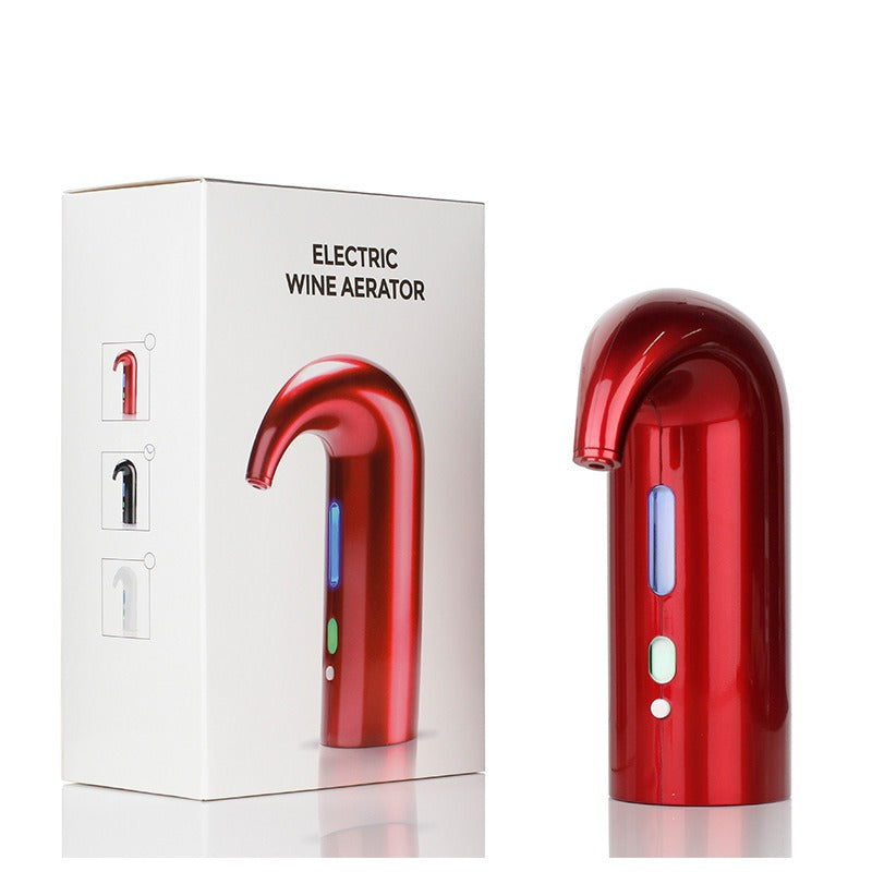 Electric Wine Aerator & Dispenser - Top-Rated Wine Pourer for Effortless Aeration