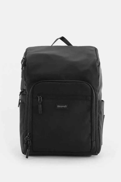 Himawari Nylon Waterproof Backpack Bag Black One Size