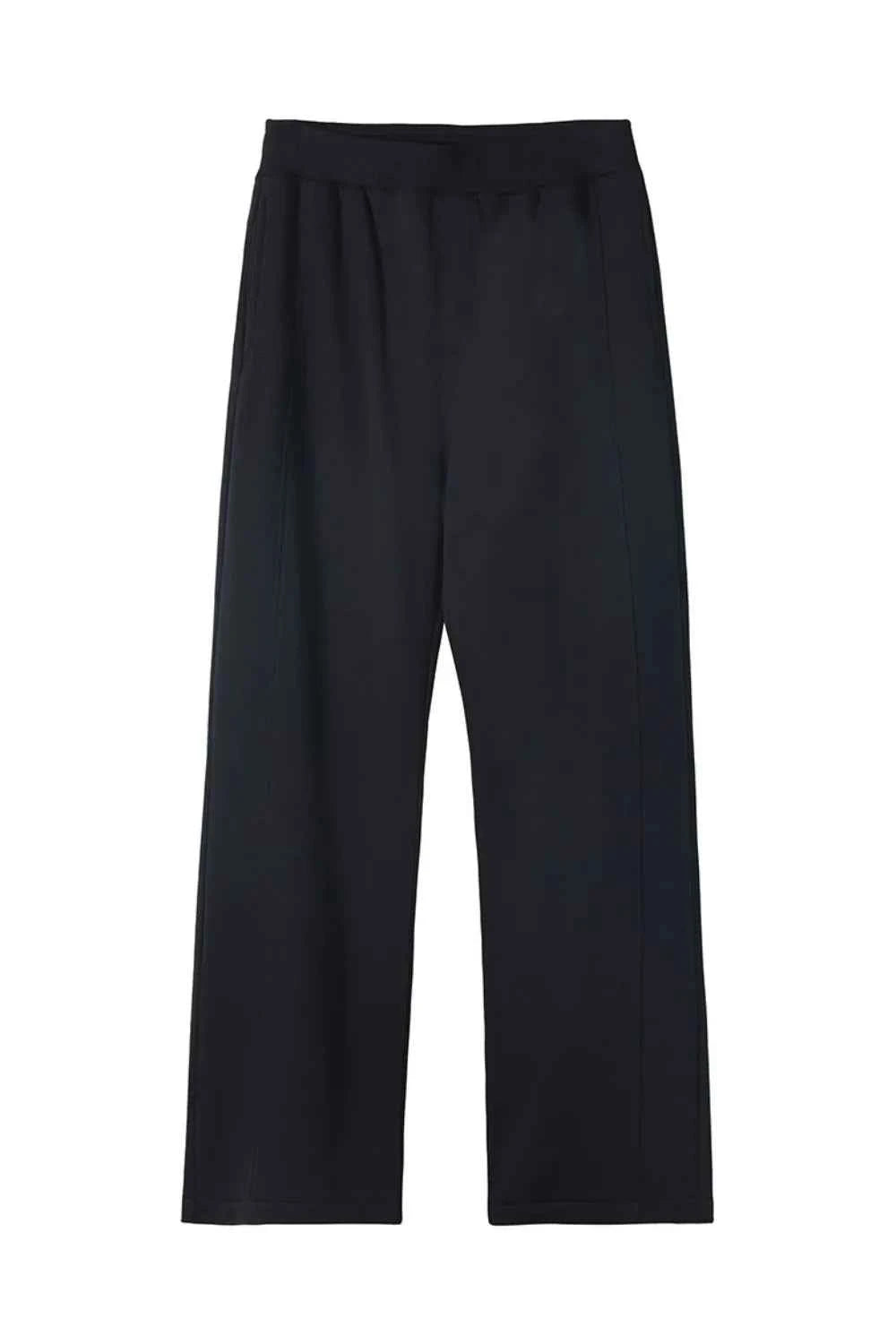 Men's Elastic Waist Pants with Pockets