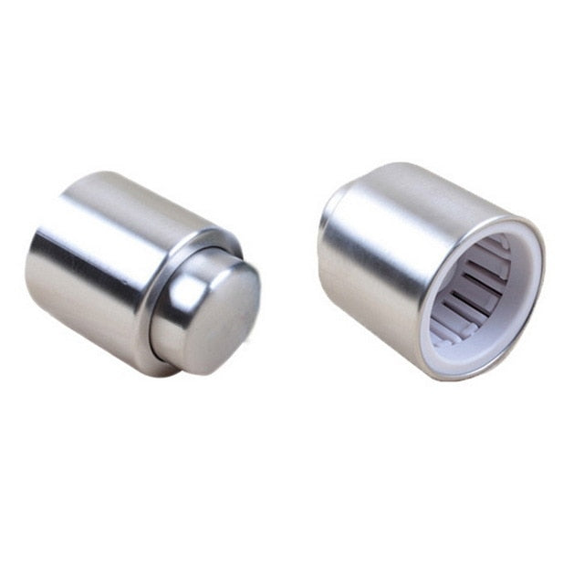 Stainless Steel Vacuum Wine Bottle Stopper - Premium Sealed Storage for Freshness