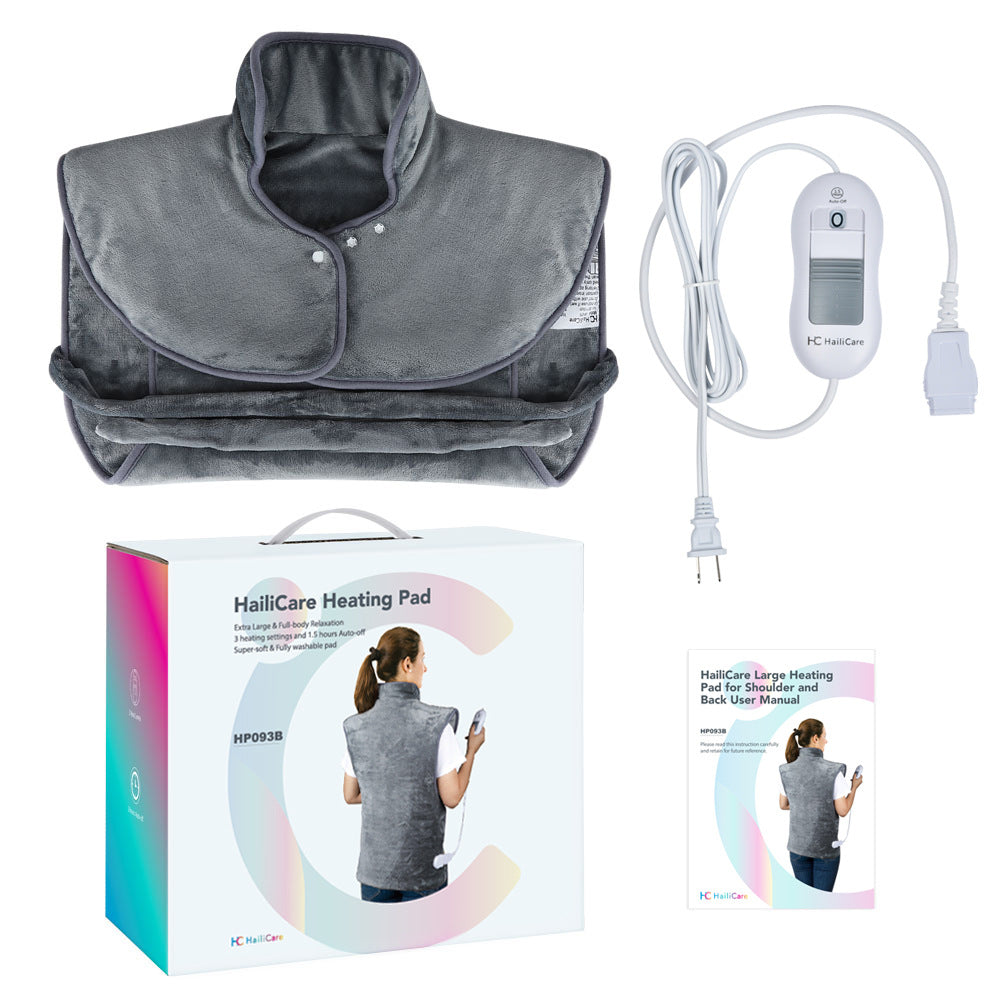 CozyHeat Electric Shawl Blanket - 3-Speed Flannel for Ultimate Warmth