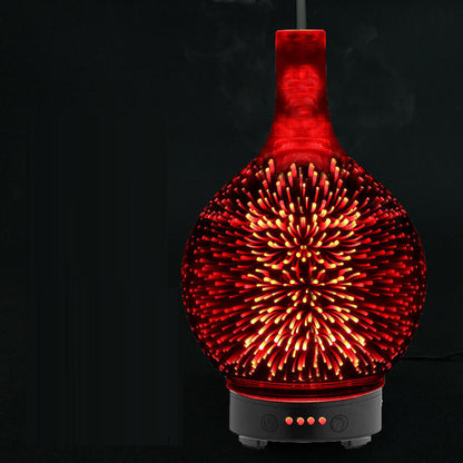 AromaGlow Mini Humidifier & Incense Burner - Top-Rated, User-Friendly Design Vase B style