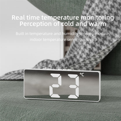 Dual-Purpose Digital Clock | Voice-Activated Temperature Clock - My Store