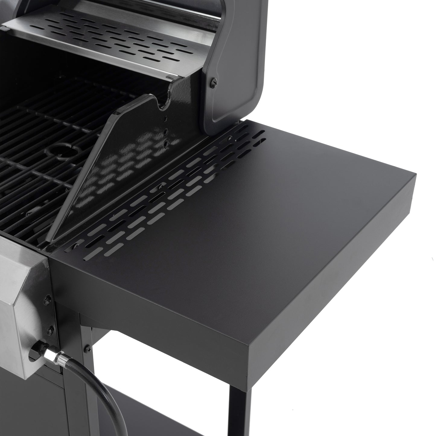 Multi Function Burner Gas Grill Barbecue Frying Pizza Covered Combination