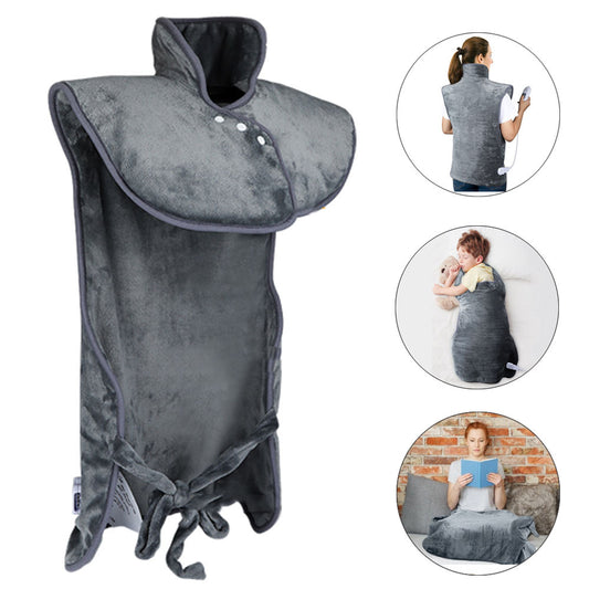 CozyHeat Electric Shawl Blanket - 3-Speed Flannel for Ultimate Warmth