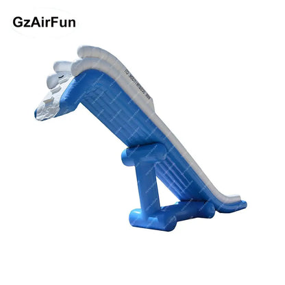 Factory customized high quality water sports games inflatable yacht water slide