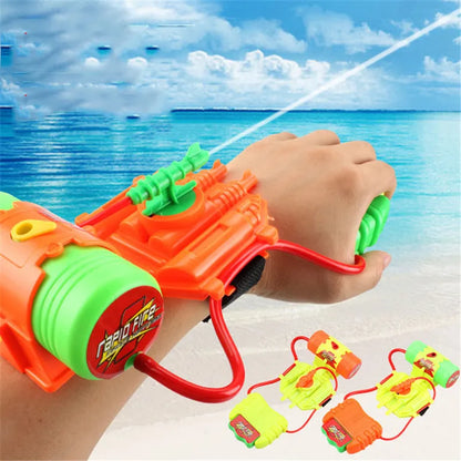 Water Gun Toys Fun Spray Wrist Hand-held Children's Outdoor Beach Play Water Toy For Boys Sports Summer Pistol Gun Weapon Gifts Default-Default