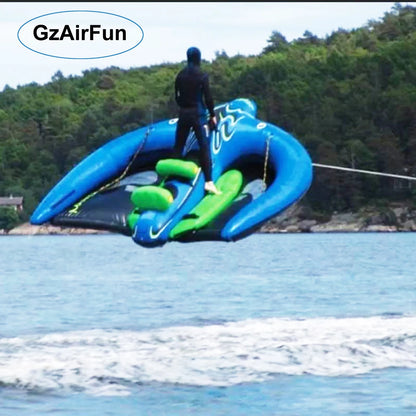 Hot selling inflatable flying manta for water sports 3X3M with pump