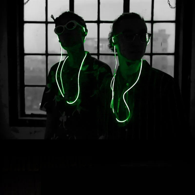 Luminous Headset 3.5mm Plug Wired Glowing Earphone with Mic Volume Control Bass Earbud for IPhone Samsung Huawei Xiaomi Phone Pc