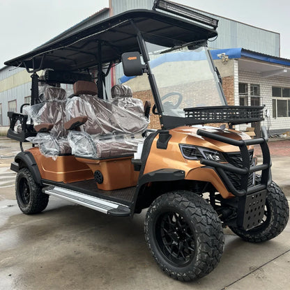 Premium 72V Electric Golf Cart - CE/DOT Certified Off-Road Model with Modern Design