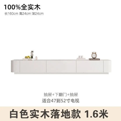 Modern Luxury Coffee Table Cabinet Combo - Space-Saving Living Room Furniture White 1.6 meters sol 1