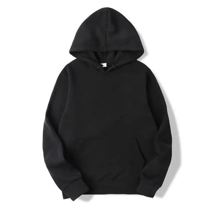 Plain Fleece Men Hoodies Sweatshirts Fashion Hooded Sweatshirt Unisex White Black Hoodies For Men Polerones Hombre Felpa Uomo 1