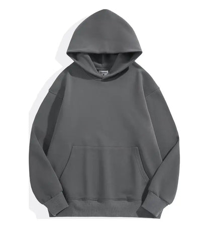 500GSM Heavy Weight Fashion Men's Hoodies - New Autumn Winter Collection Dark Grey CHINA