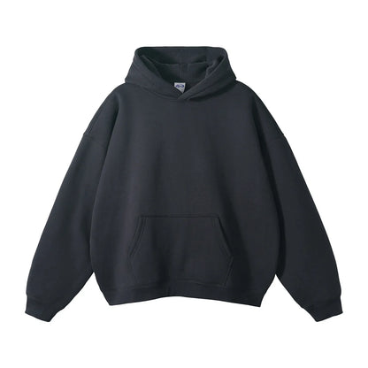 Loose fleece sweater Dark Grey