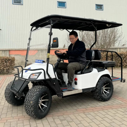 2025 New Energy 4-6 Seater Customized Electric Golf Carts - High-Performance AC Motor & Lithium-Ion Battery MDA