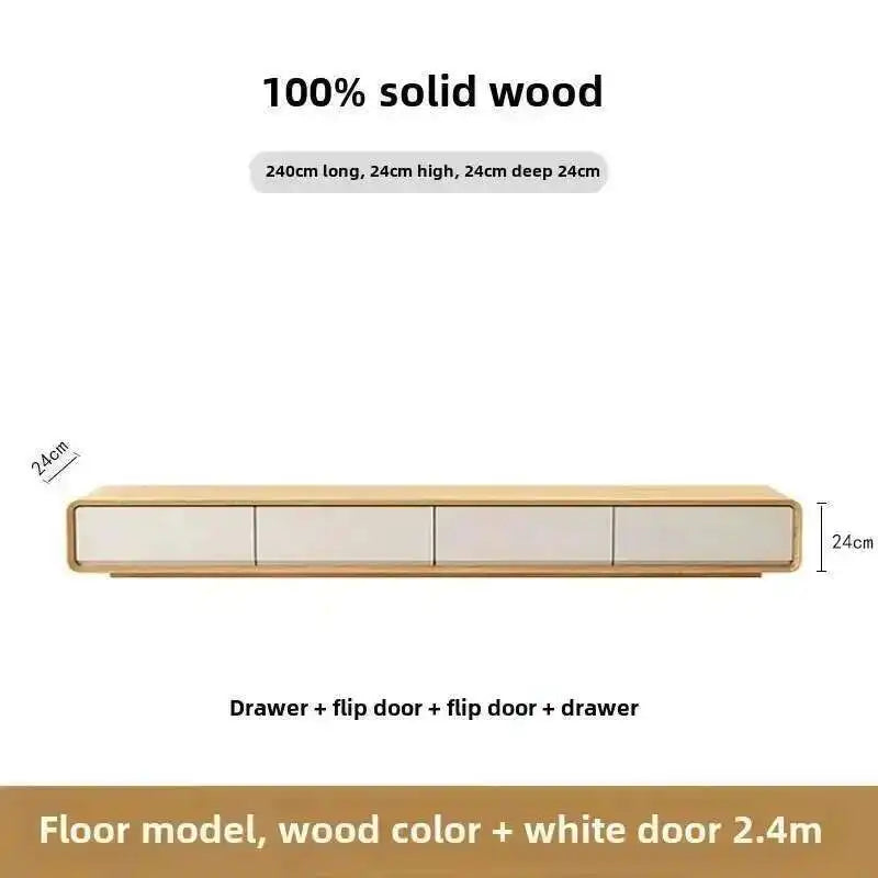 Compact Tv Stand Modern Living Room Furniture Lowboard Stands Table Entertainment Makeup Gamer Muebles Para Tv Trendy Furniture 2.4m Style18