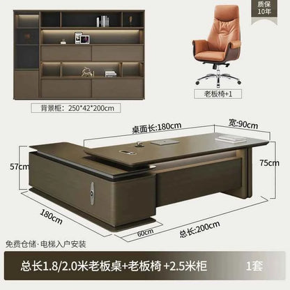 Luxury Minimalist Office Desk - Enhance Your Workspace with Style and Functionality style7